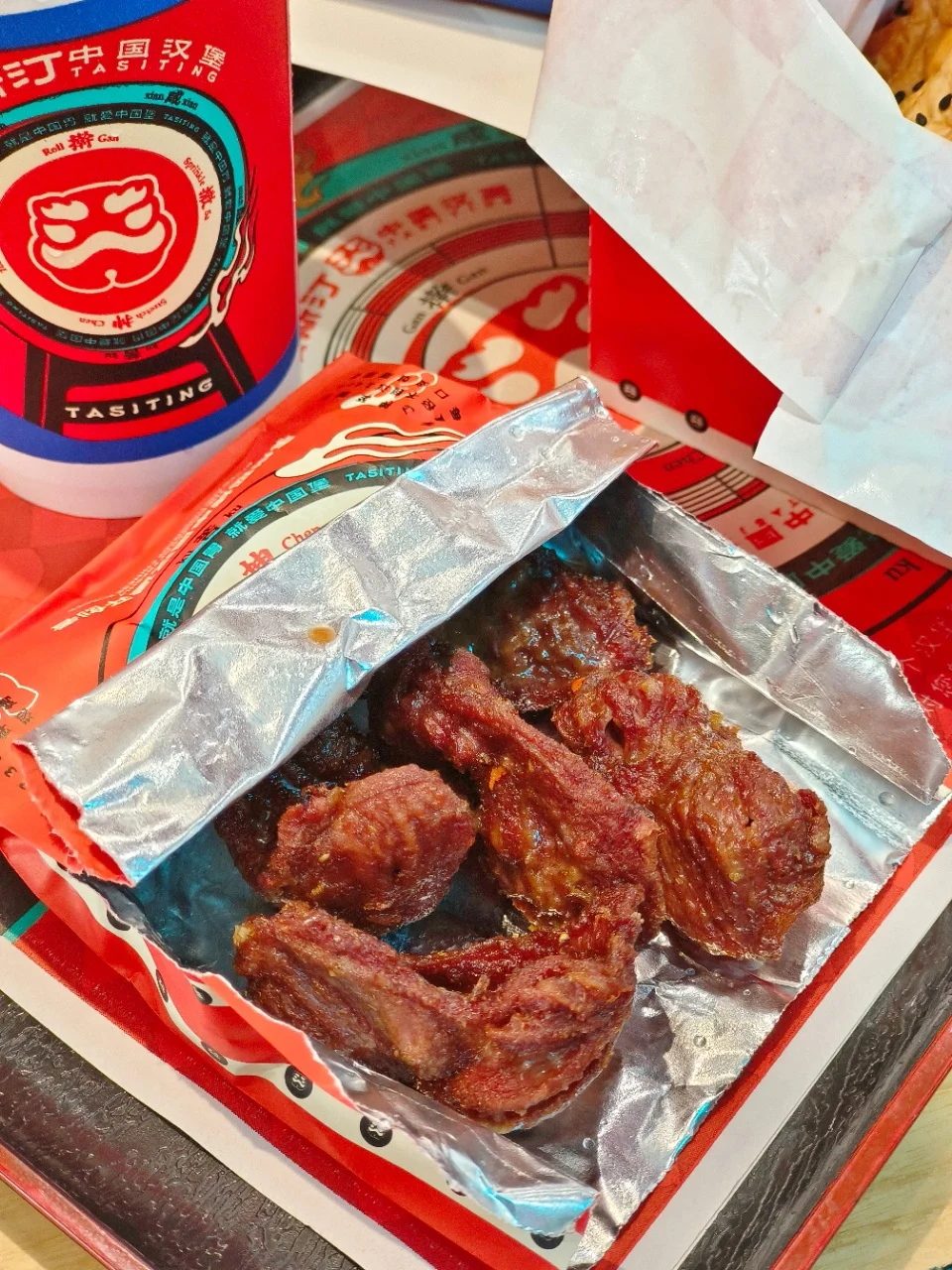 塔斯汀New品·避风塘蟹味柳🍔原地圈粉