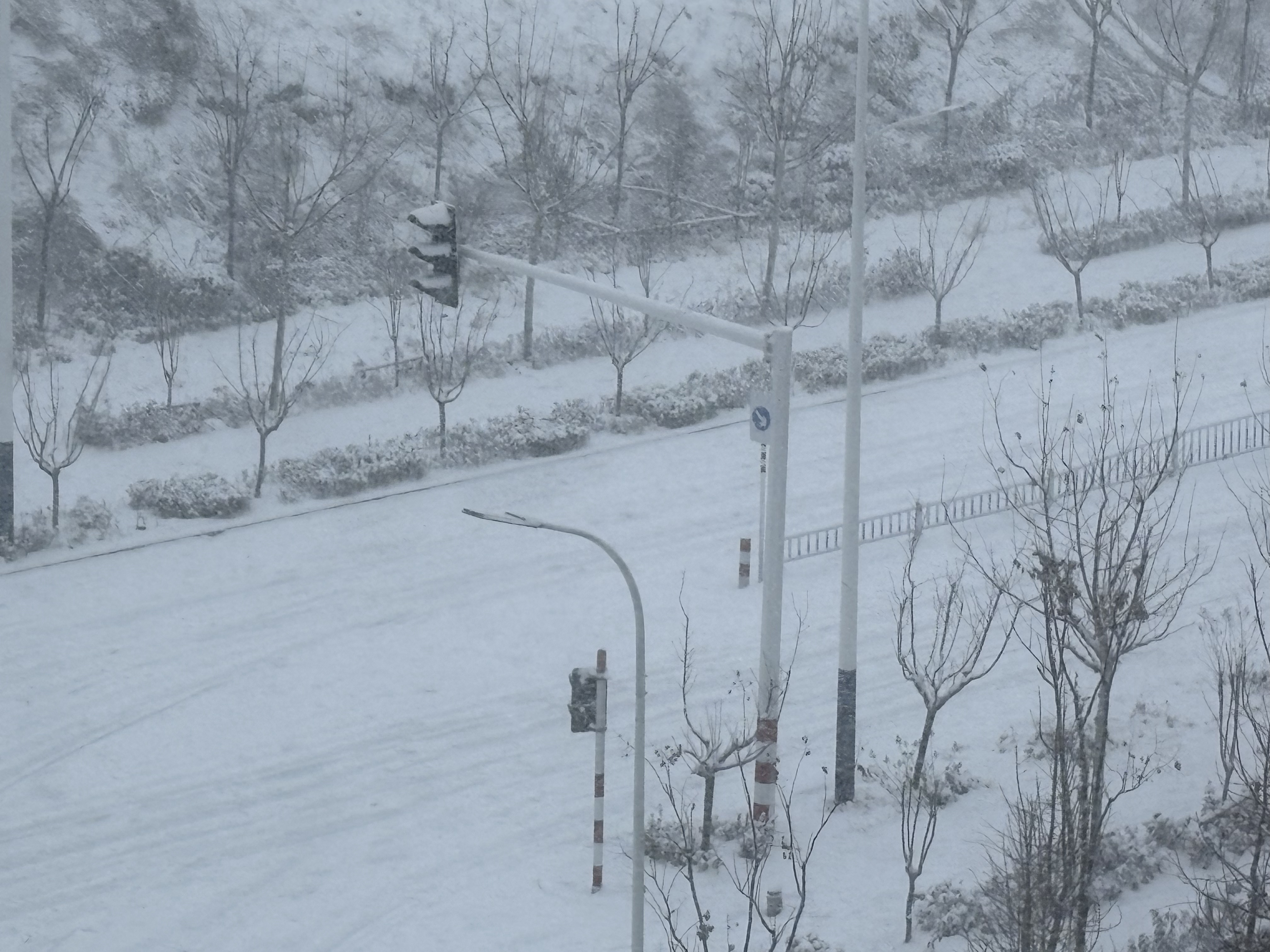 一觉睡醒好大的雪啊[哆啦A梦微笑] 