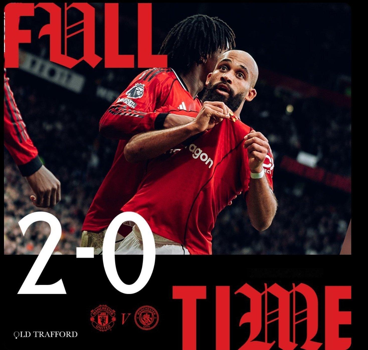 今晚红色球队都太劲啦！！！！ U23国足晋级亚洲杯四强曼联vs曼城