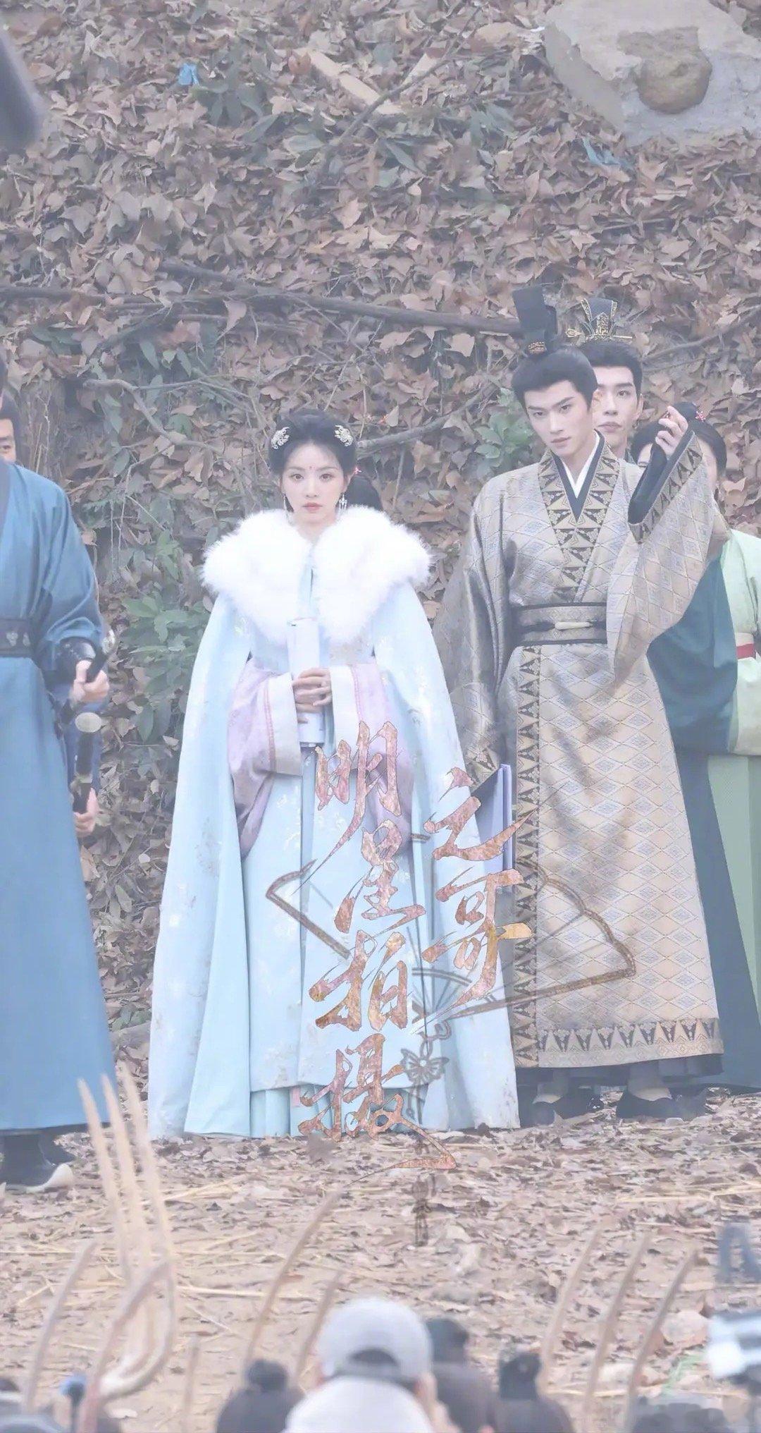 嫁金钗田曦薇闫桉同框路透，有CP感嘛～ 