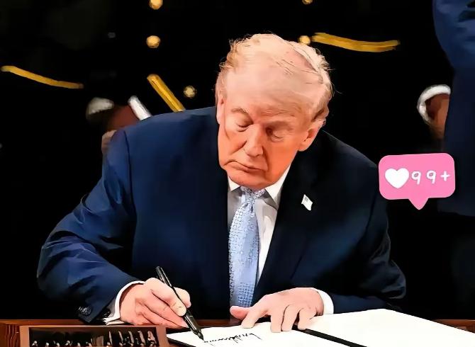 特朗普这回舒服了，这回真的可以千古留名了

不光能在任上执掌美国，还能把自己的名