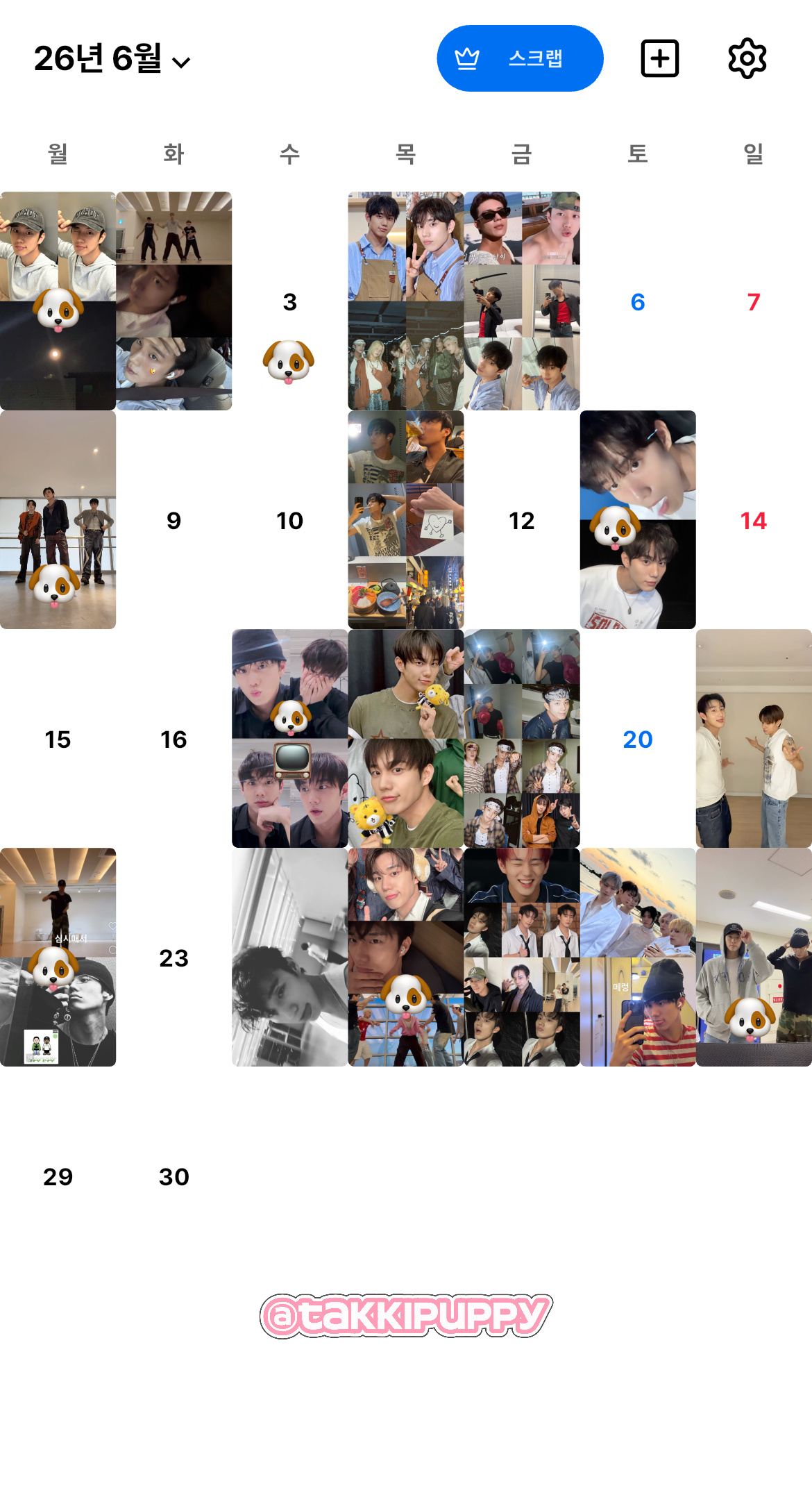 2026 JUN.  专栏 · TAKKI • Months