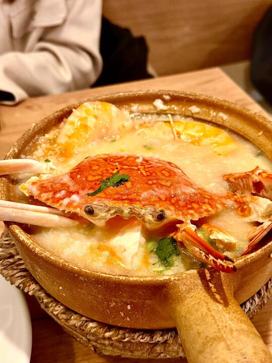 🇬🇧吃了又吃的餐厅🍴这一锅海鲜粥香迷糊😭