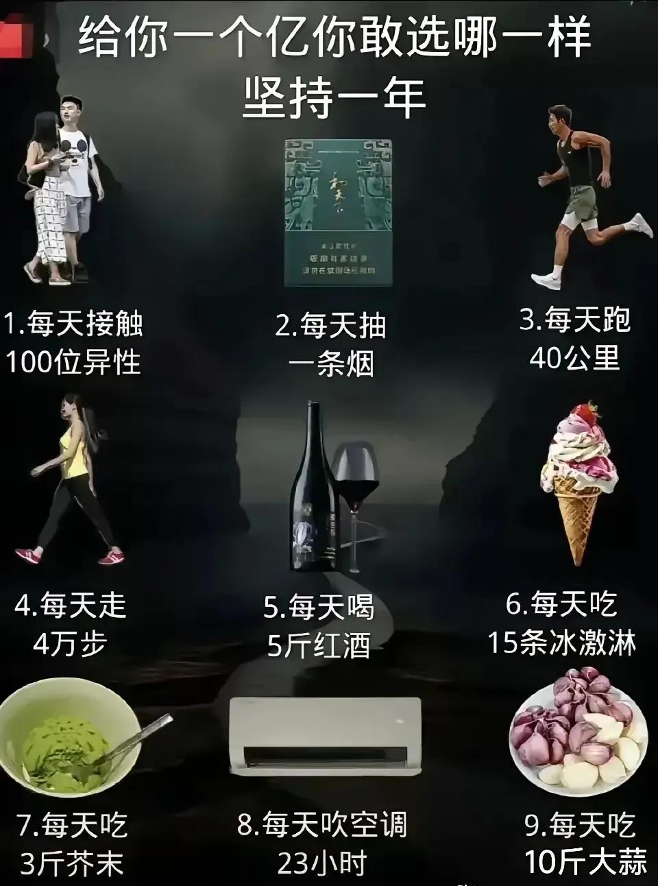 坚持一年，这些都不好选啊
