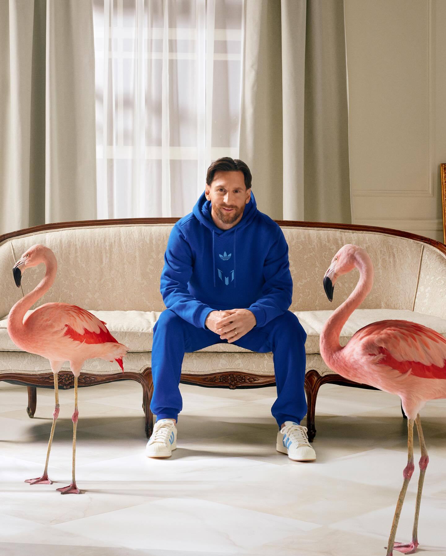 梅西和阿迪共创ins：夏天，里奥你唯一需要的必需品🌴推出全新 Messi x 