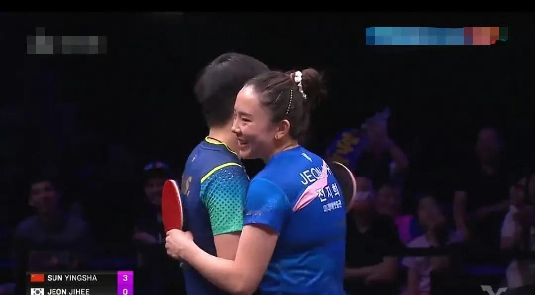 太强大了！实力碾压！孙颖莎赢得也太轻松了！三局比赛只让田志希得了10分，尤其是后
