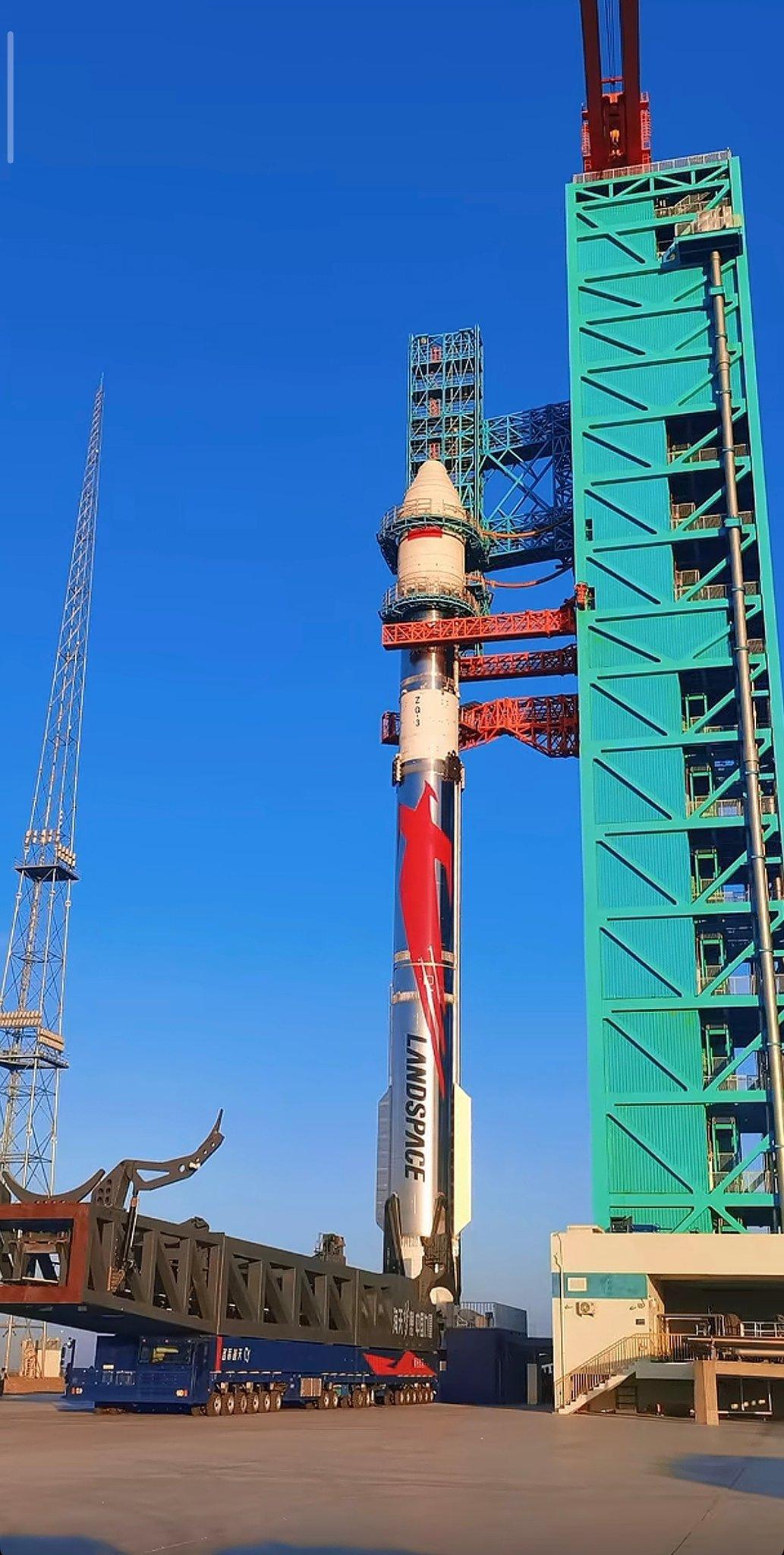明早07:45发射，预祝成功[V5]！

嗯，主要是回收要成功，发射、入轨肯定是
