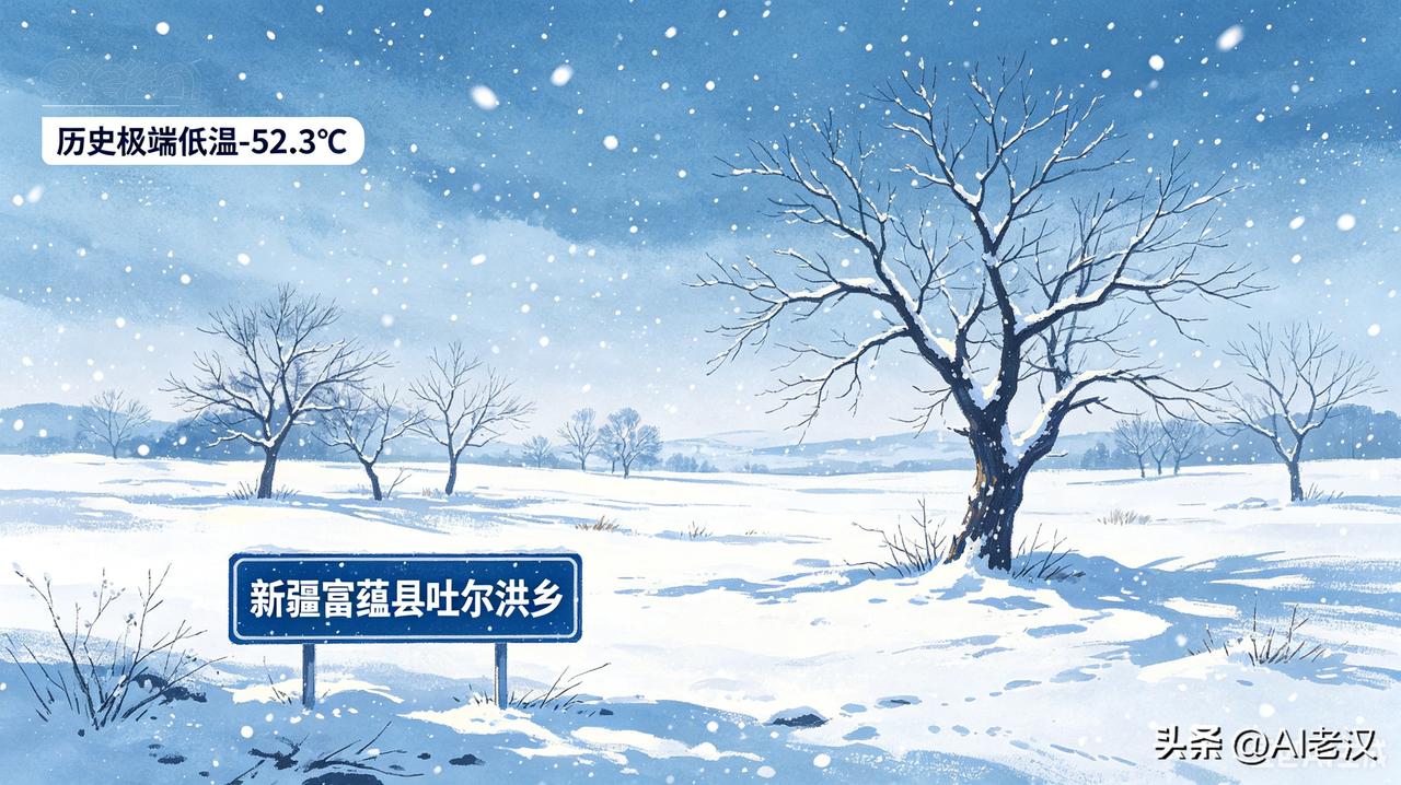 你去过的最冷的地方是哪里?
：新疆最冷的地方是阿勒泰地区富蕴县吐尔洪乡，历史极端