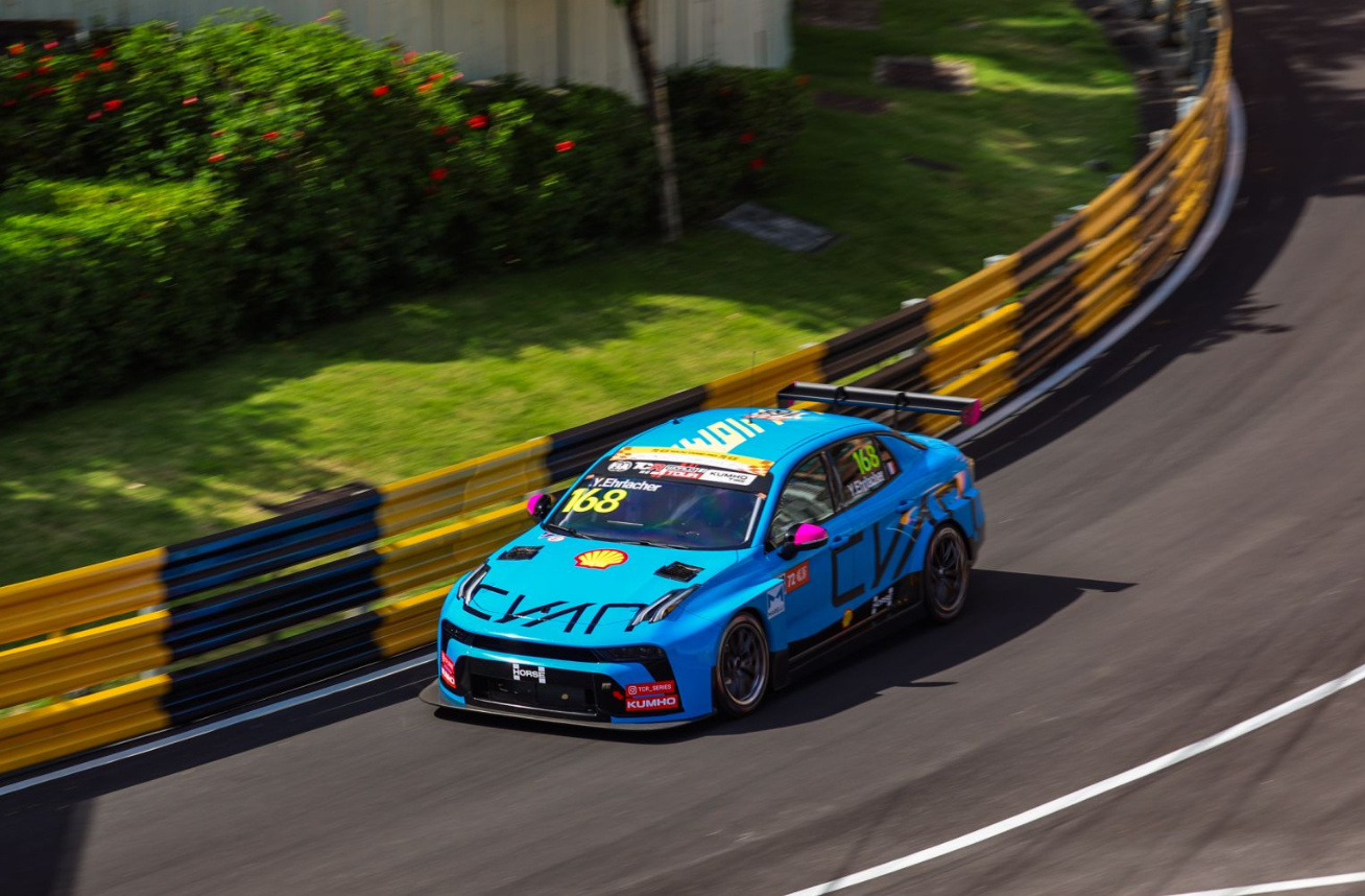 这几天领克又在澳门那边搞事情，领克Cyan Racing车队于澳门东望洋赛道卫冕
