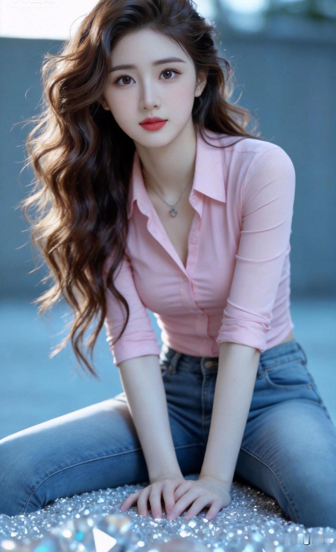大波浪发型美女大波浪发型美女 温柔大波浪造型