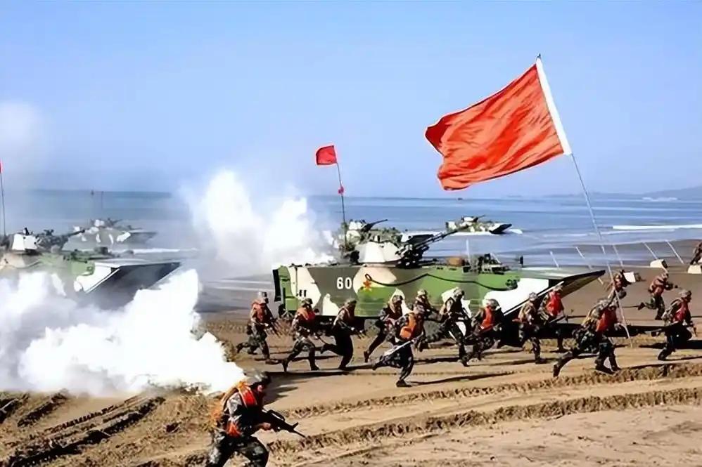 中国现在围岛，已经跟台湾地区没有关系了！只要老美敢出动航母或军舰支援台当局，大陆