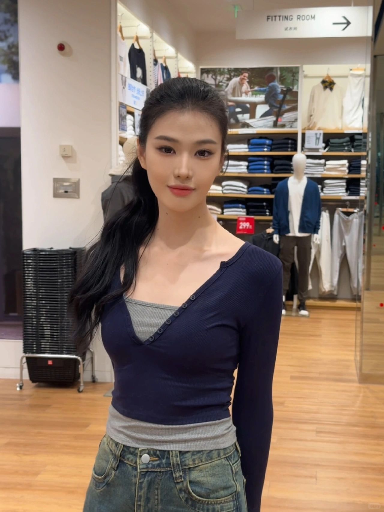 帮我看看 是不是拍到了刘亦菲