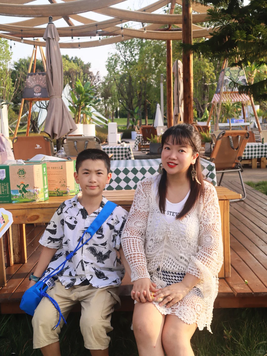 🔛周末亲子时光！城市露营⛺️好chill‼️