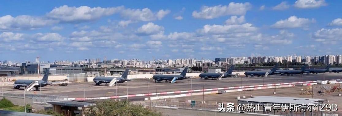 据《以色列时报》报道，昨晚，14架美国加油机降落在特拉维夫的大卫·本·古里安机场