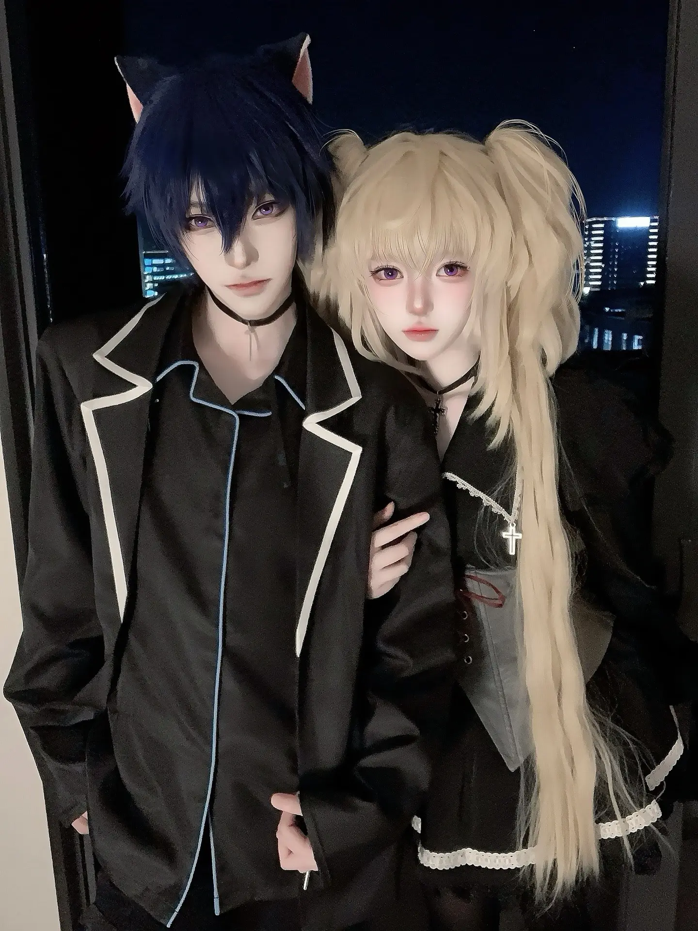 兄妹组。