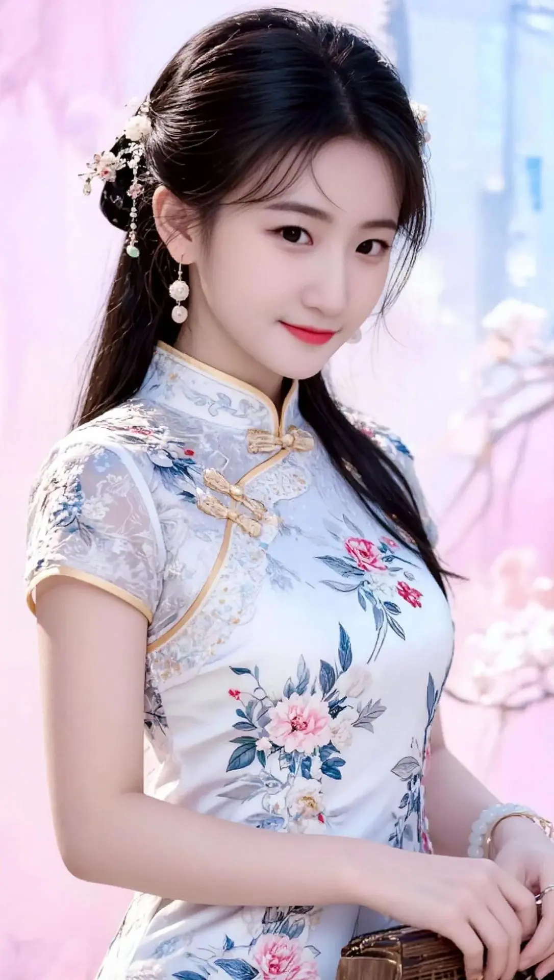 AI中式旗袍写真 随变ai随便玩