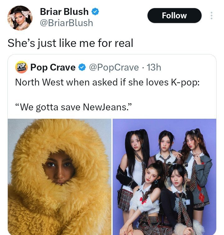 美国变装皇后“Briar Blush”继续表达对Danielle和NewJean