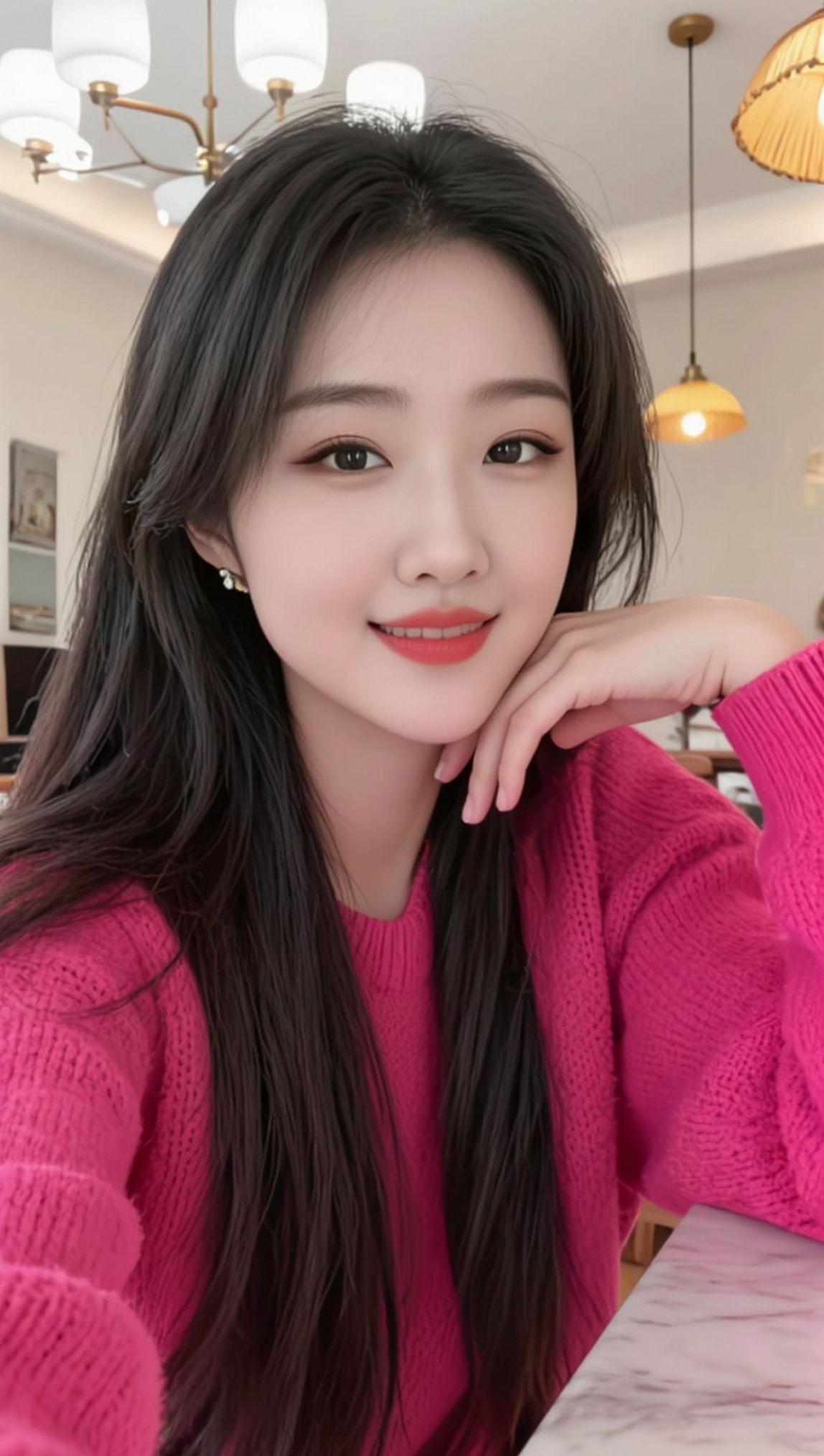 AI暖室甜美自拍 抖音ai创作