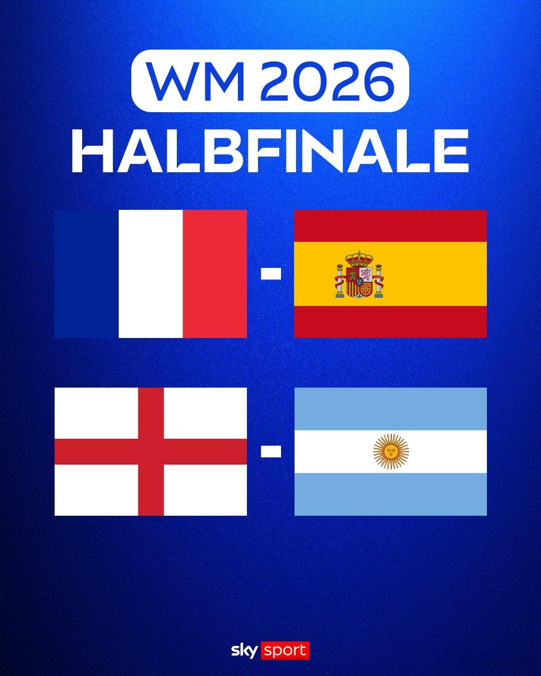 🚨🏆 拜仁球员的半决赛对阵：🇫🇷 法国 vs 西班牙（奥利塞、乌帕梅卡诺