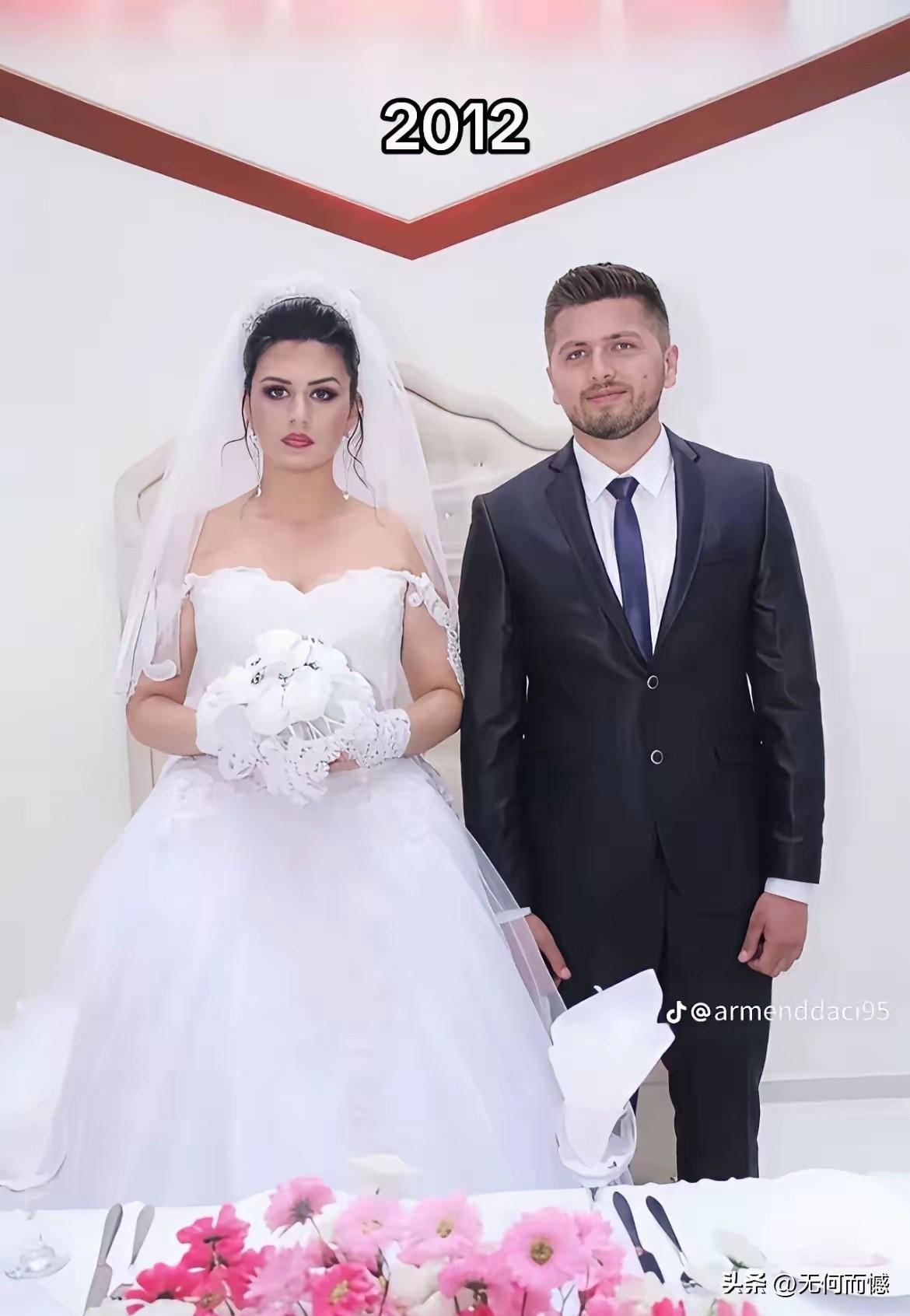 俄罗斯人太不抗老了，在短短的13年之间，一对新人发生了天翻地覆的变化，让人感叹，