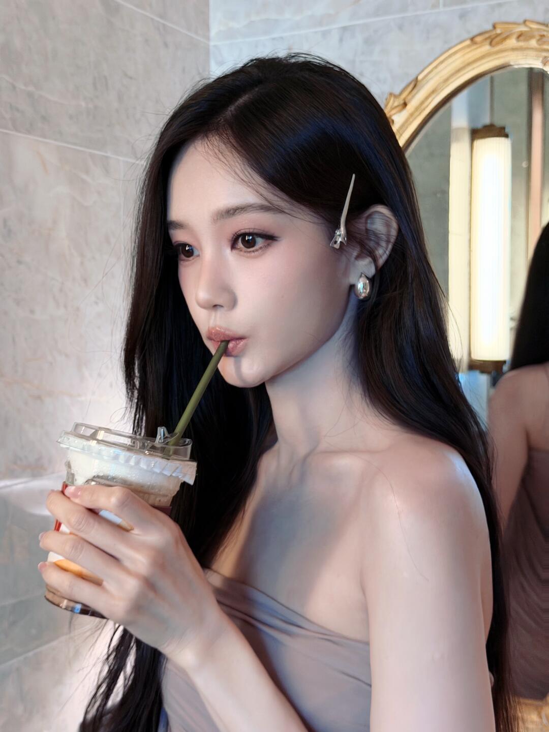 香芋味的 