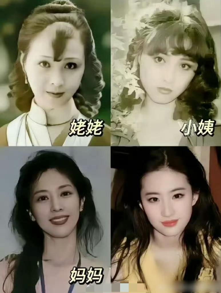 大家都散了吧，

普通人永远成不了刘亦菲！

不是因为刘亦菲太美了，而是她家的美