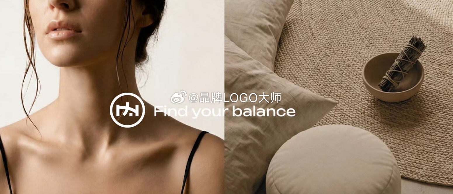 【瑜伽品牌LOGO设计： 内禾↓ 图形释义解读 ↓内观本心，禾蕴生机。一呼舒展，