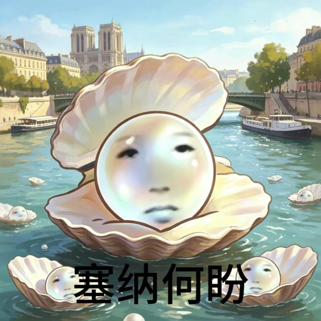 塞纳何盼左岸的咖啡～ 