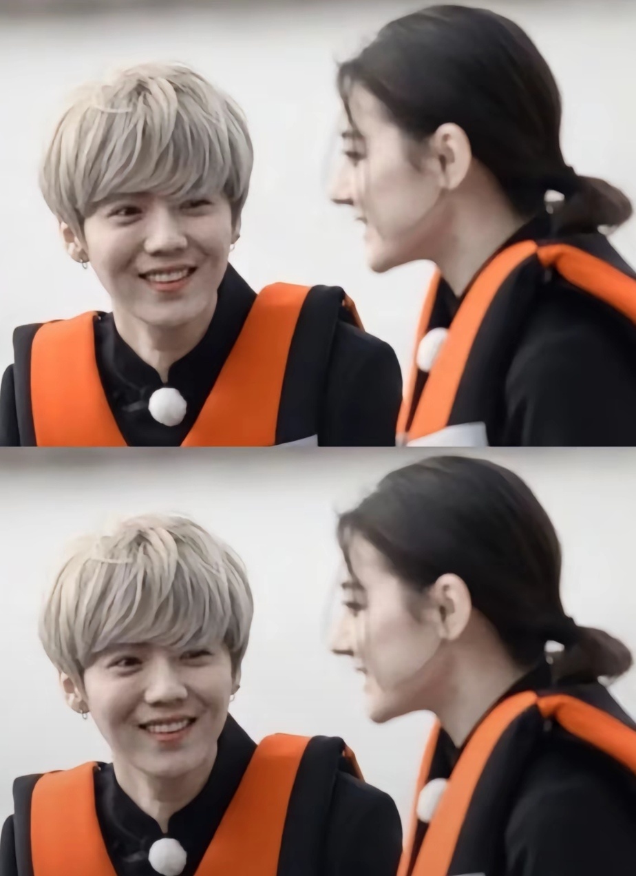 鹿晗和迪丽热巴，是内娱上的第一课[泪] ​​​