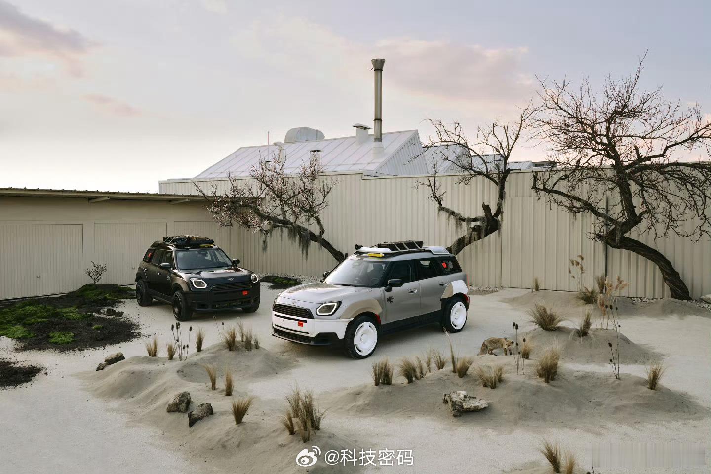 MINI×VAGABUND创意展车这款车是MINI与奥地利设计工作室Vagabu