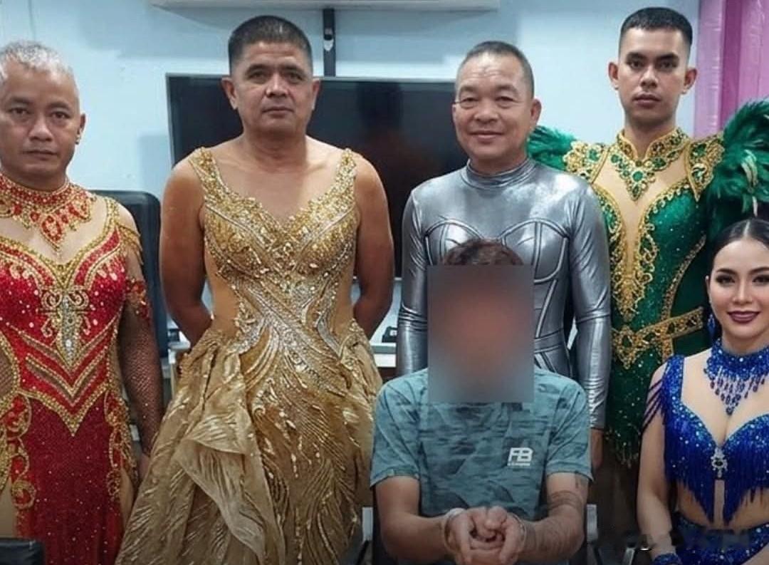 泰国警方办案脑洞大开！此前当地一间警局通报破获涉毒案件，比起查获的毒品数量，5名