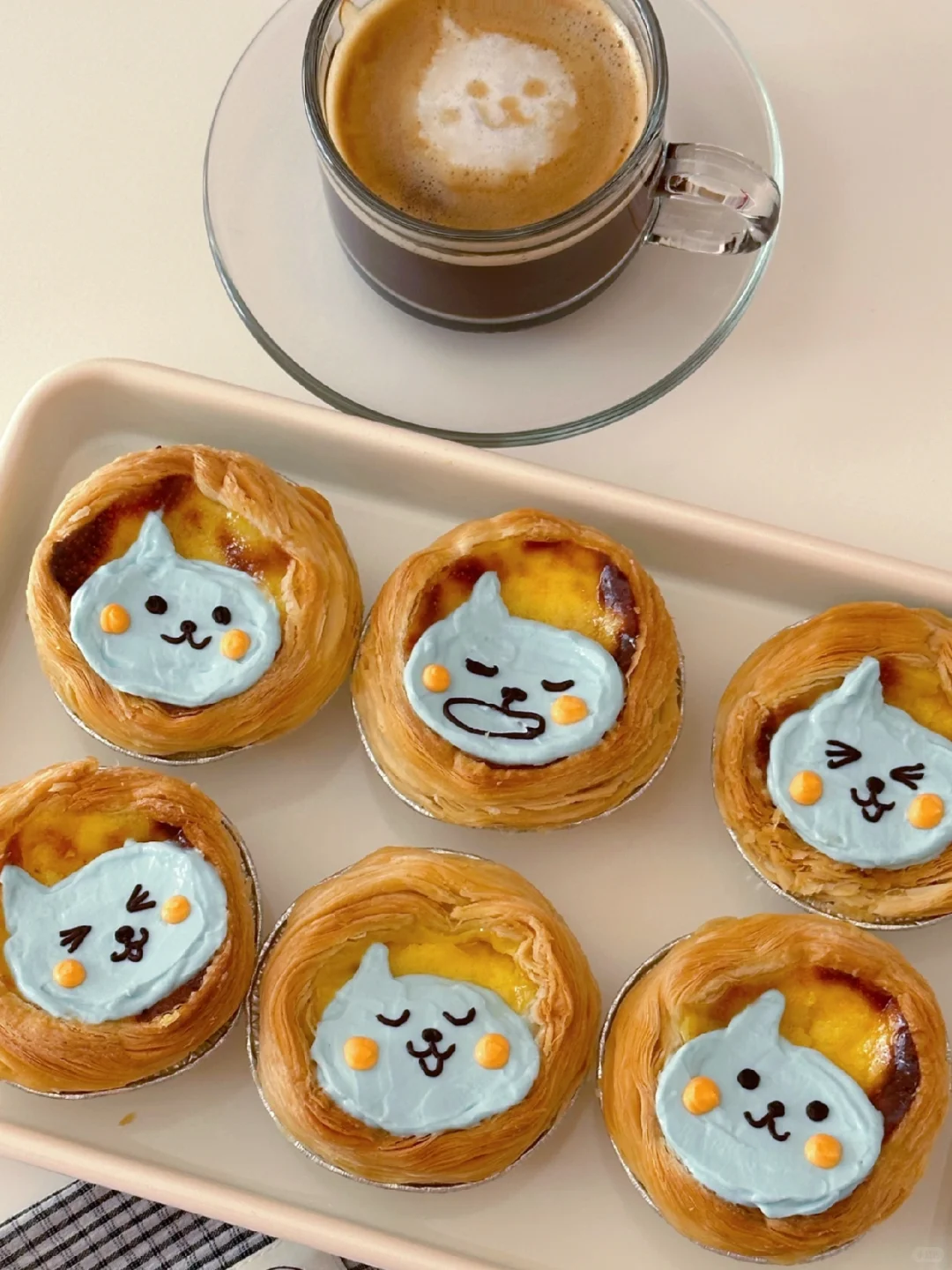 酷儿希腊酸奶手绘蛋挞～