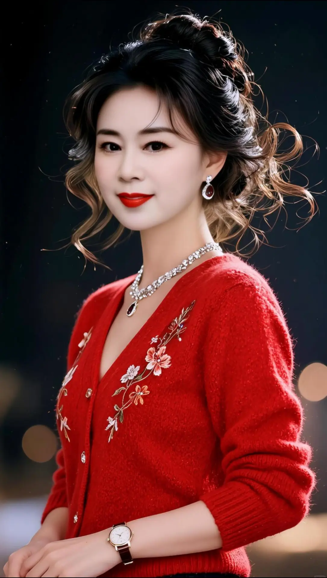 AI微光美人写真 ai创作