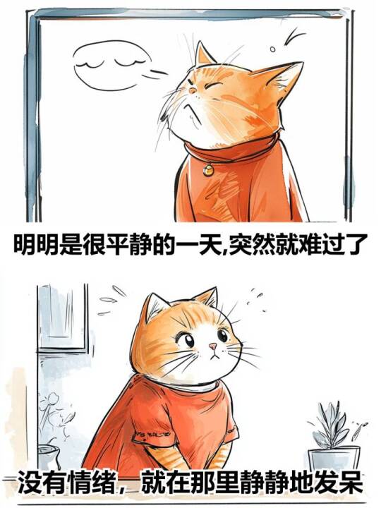 为什么明明很幸福，却突然觉得难过？