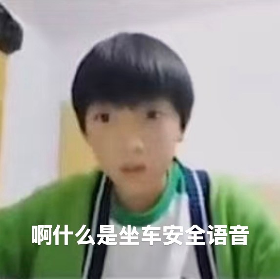 这种男友专属的安全语音这个人张嘴问出来就让人觉得好呆萌啊感觉是这种： 