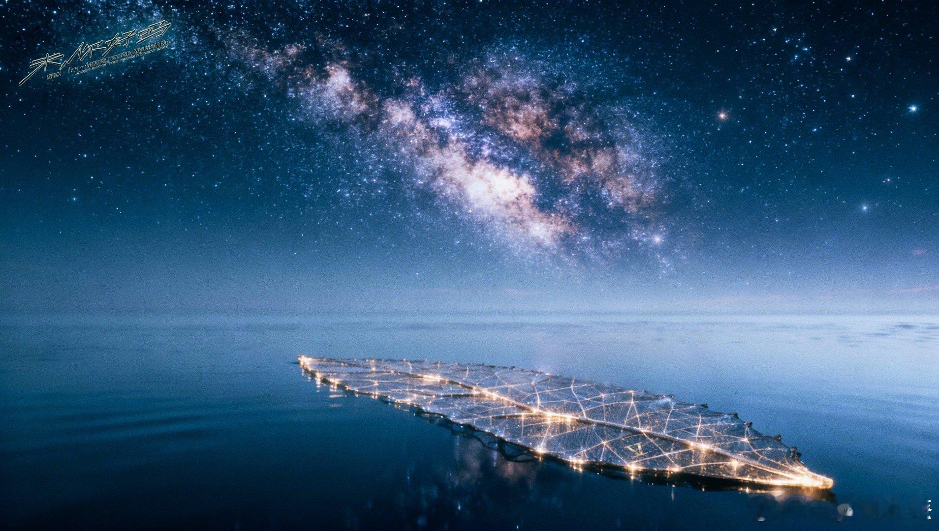 张杰一叶轻舟漂向梦想的海张杰舞台的故事从这片树叶启程 张杰微博发了发光的树叶和满