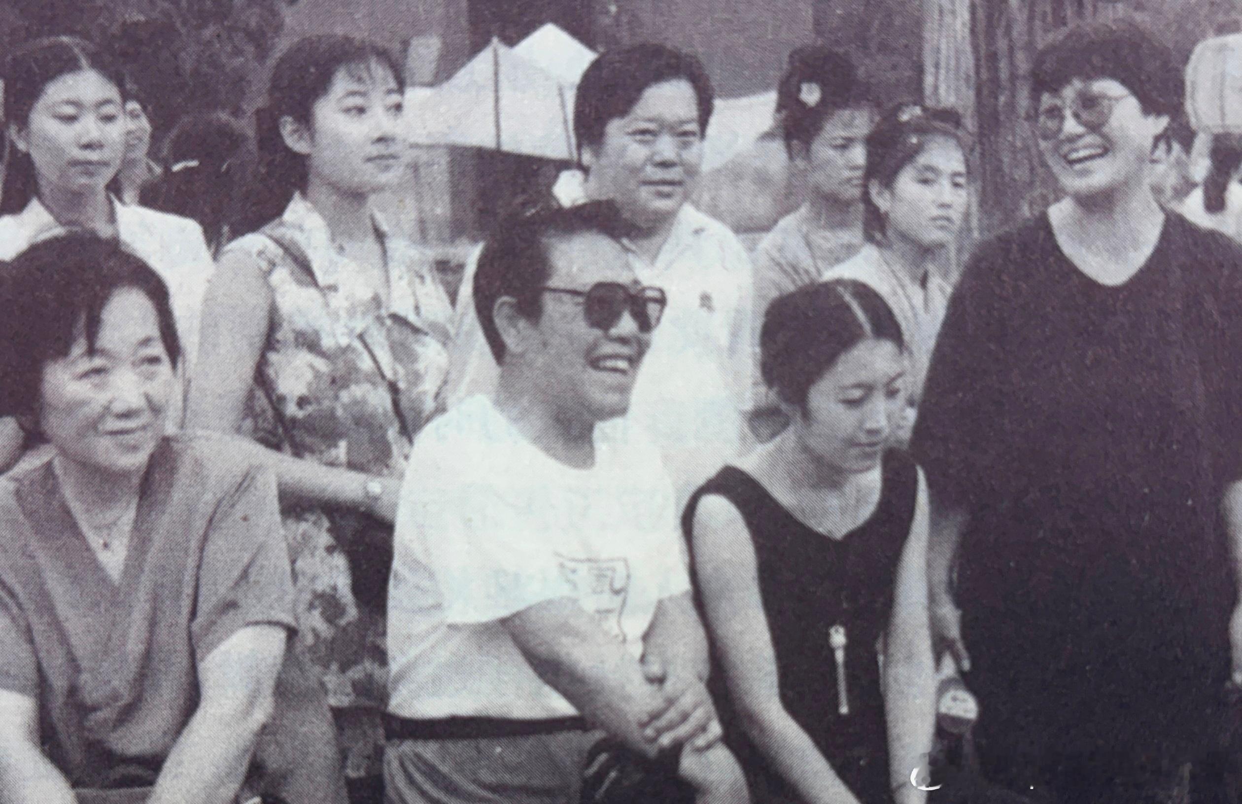 1997年电视剧《风尘豪客》拍摄现场，该剧改编自单田芳同名评书历史影像