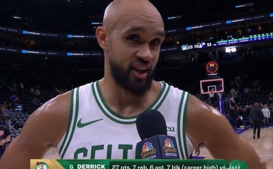 怀特篮球nba 单场竟有7盖帽，绿军怀特创队史后卫盖帽数新高&生涯新高北京时间今