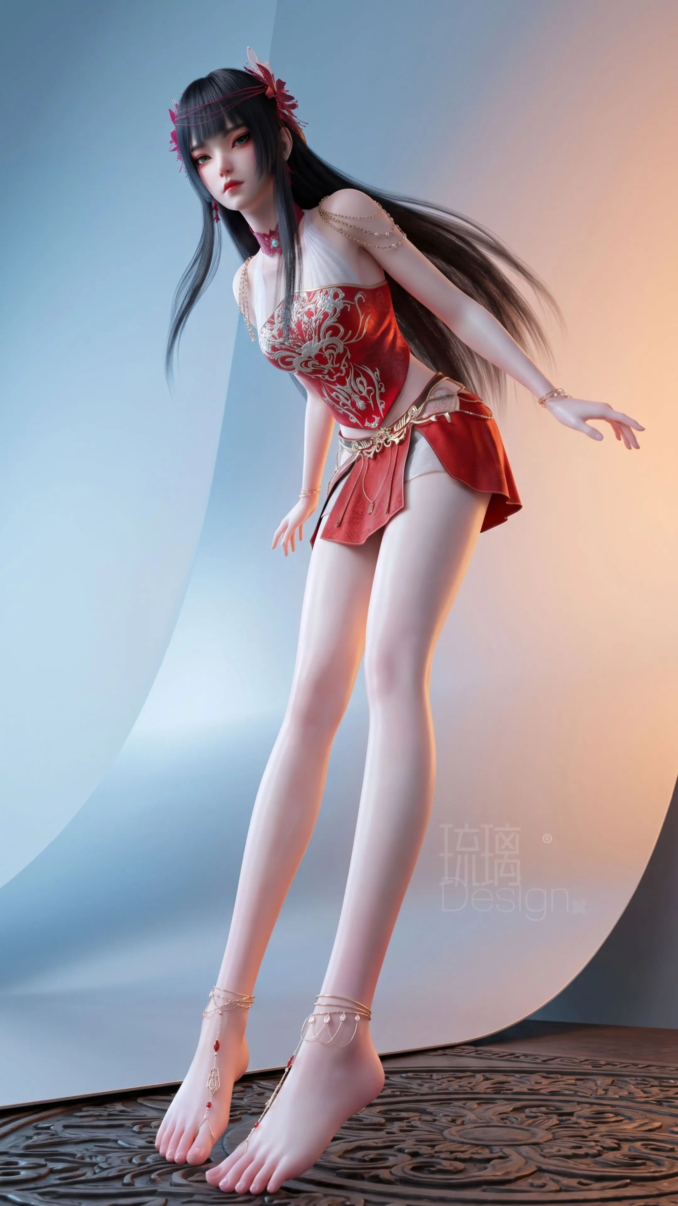 喜闻乐见的女主建模不如女配系列，就是名字不好打。