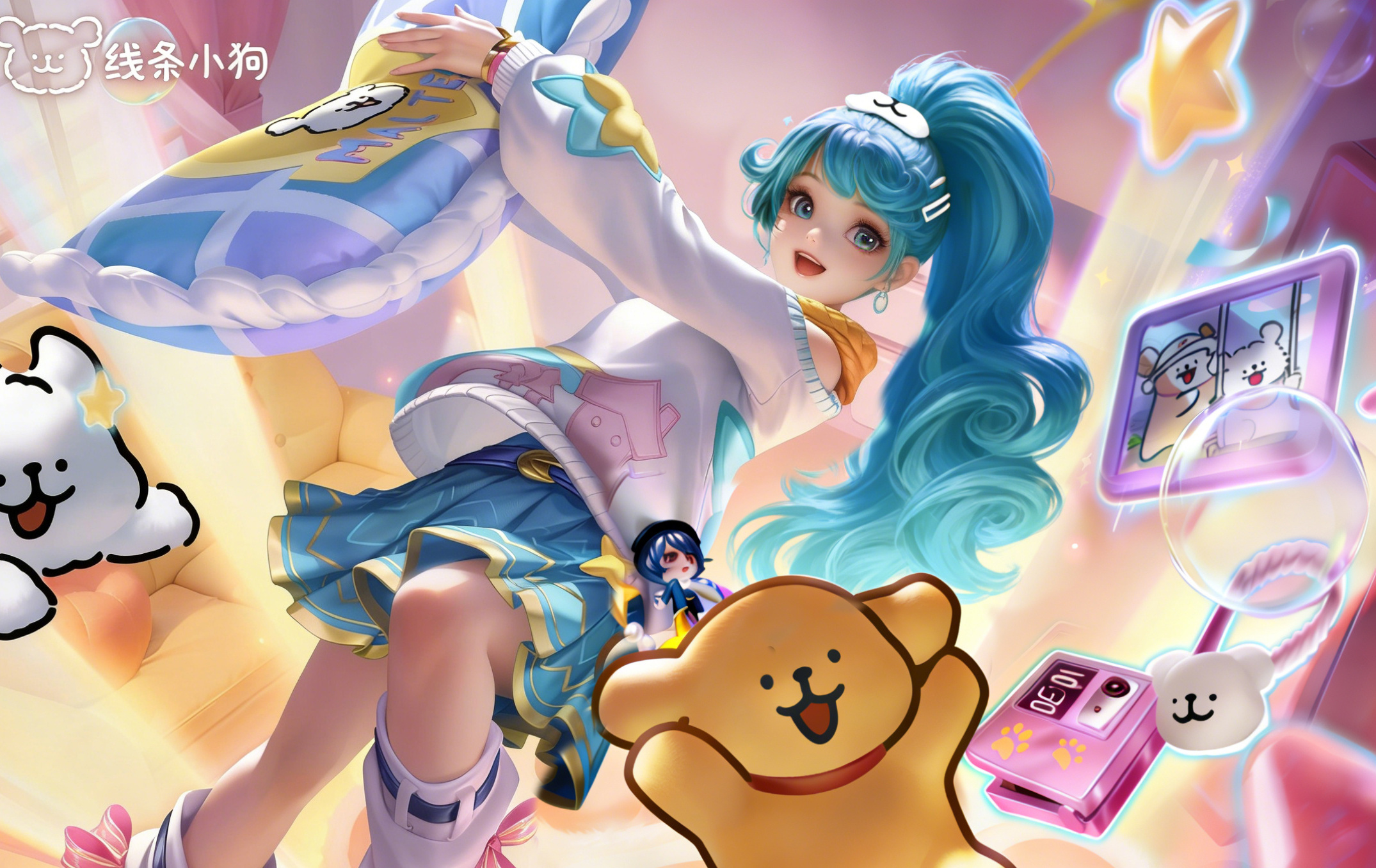 《木兰理发店》王者荣耀 王者荣耀