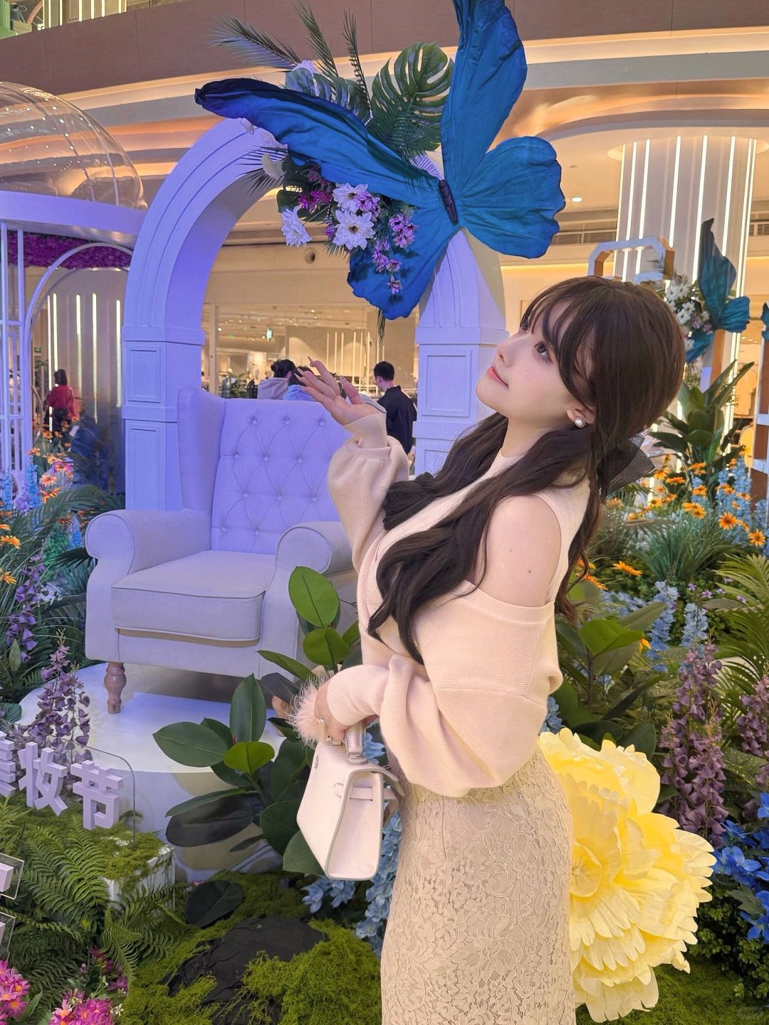 深圳免费新展🦋被鲜花包围的春天好美呀🪻🐌