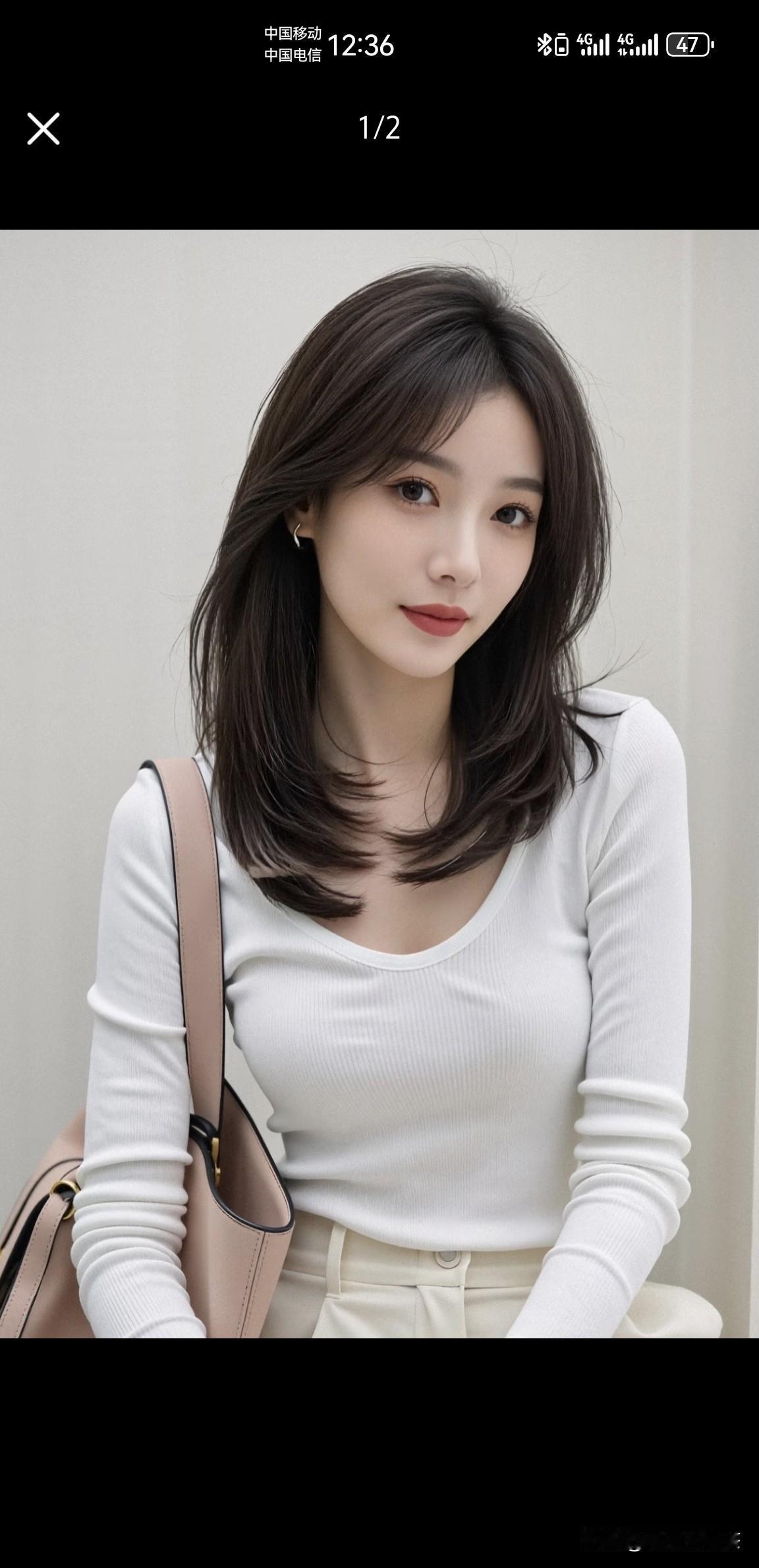 下个月就新年了！提前换个新的发型！大家说说怎么样还算适合我吧？