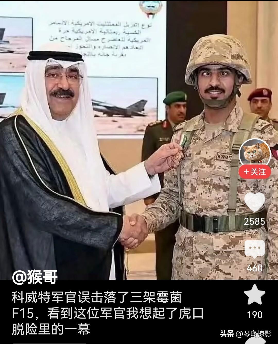 3架美军F-15战机被友军误击，找到原因了。