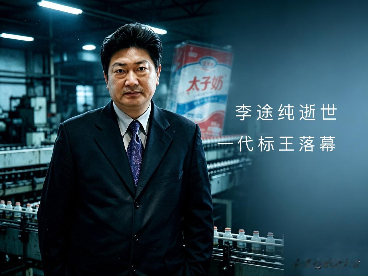 66岁李途纯猝然离世！太子奶覆灭，藏着中国民营最痛的时代印记。

全网都在惋惜太