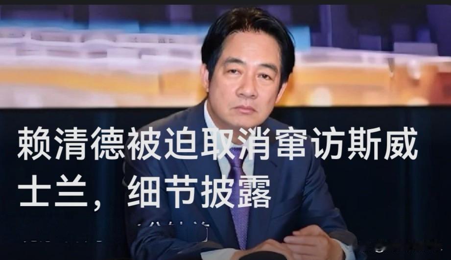 赖清德窜访斯威士兰行程被迫取消 沿途三国拒批飞越许可

   据媒体台媒报道，中