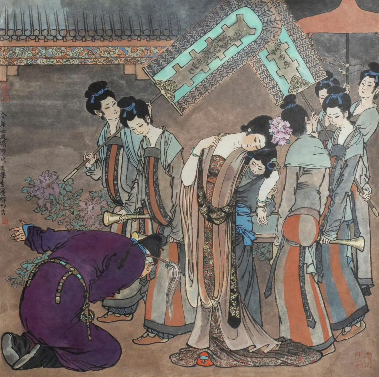 艺术家戴敦邦笔下的长恨歌艺术达人新城事
