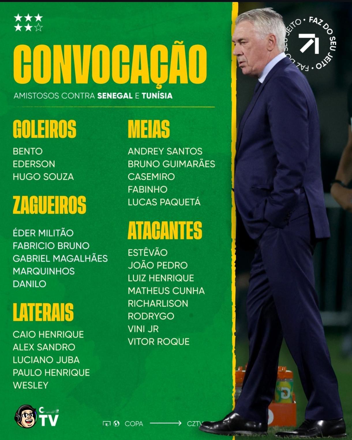 恭喜理查利森获得巴西国家队征召🇧🇷 ​​​