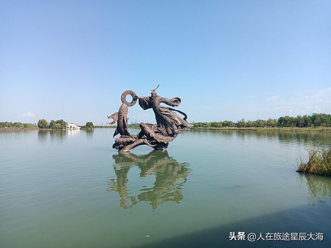 说说昆明池七夕公园存在的问题昆明池七夕公园是网友们心中的西安版“洱海”，也是西安