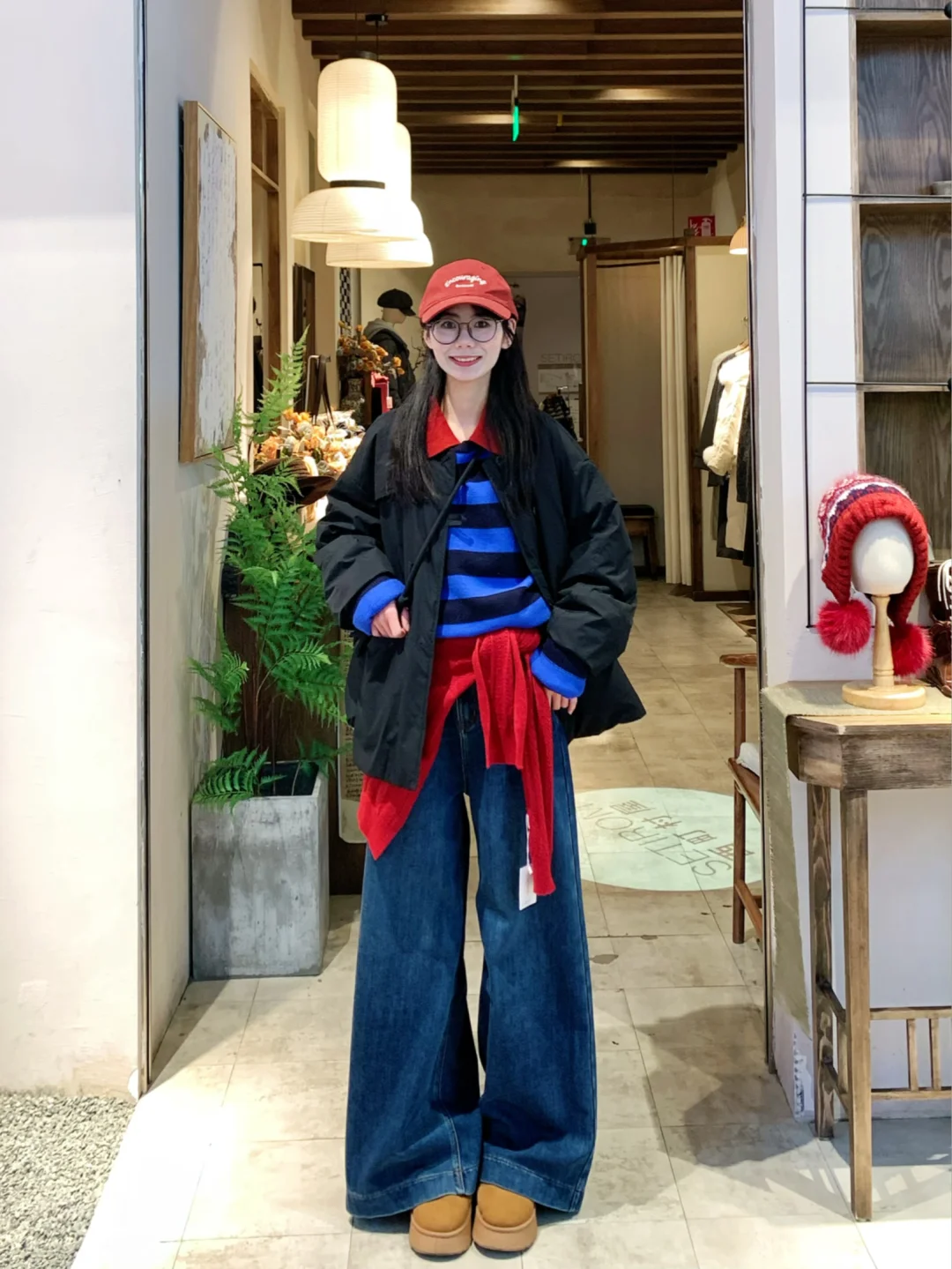 163 90｜秋冬的色彩叠穿合集❤️🩶🤎～