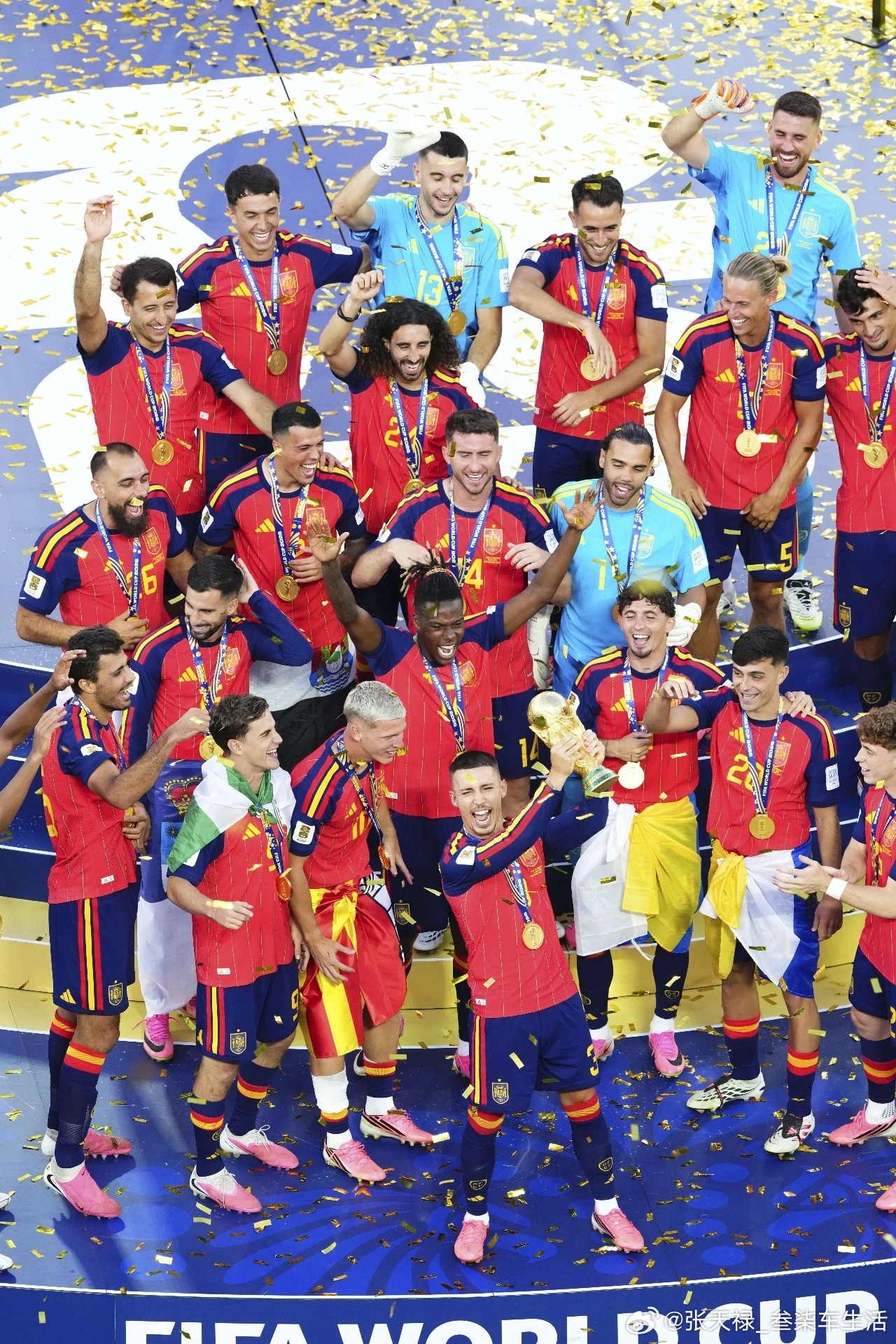 西班牙冠军恭喜西班牙夺冠🏆2026世界杯决赛，西班牙🇪🇸VS阿根廷🇦🇷